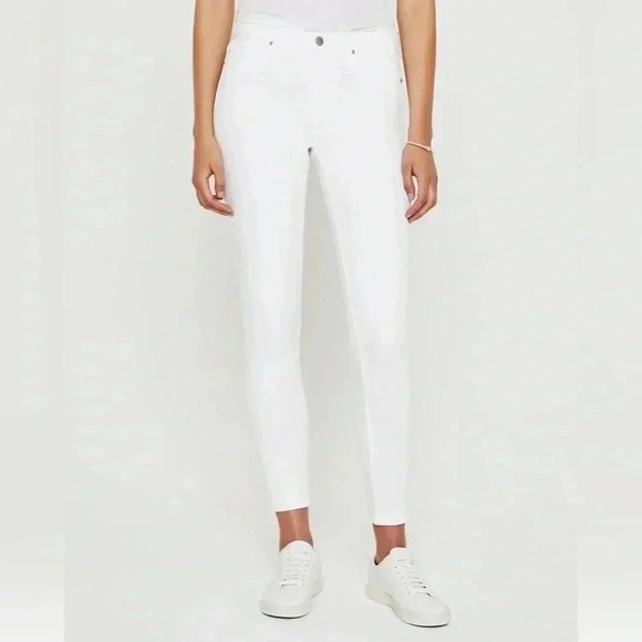 Adriano Goldschmied The Legging Ankle White  Size 28R - Picture 2 of 13